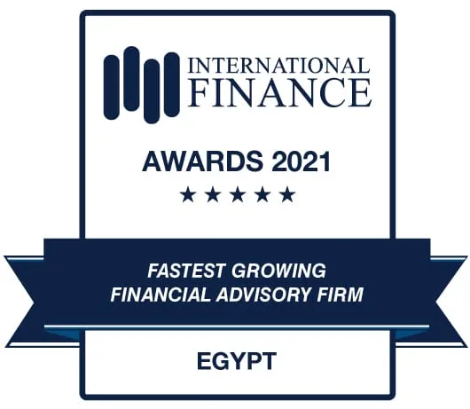 International Finance Awards 2021 — Fastest Growing Financial Advisory Firm, Egypt
